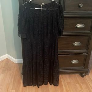Black lace Calvin Klein Dress size 14